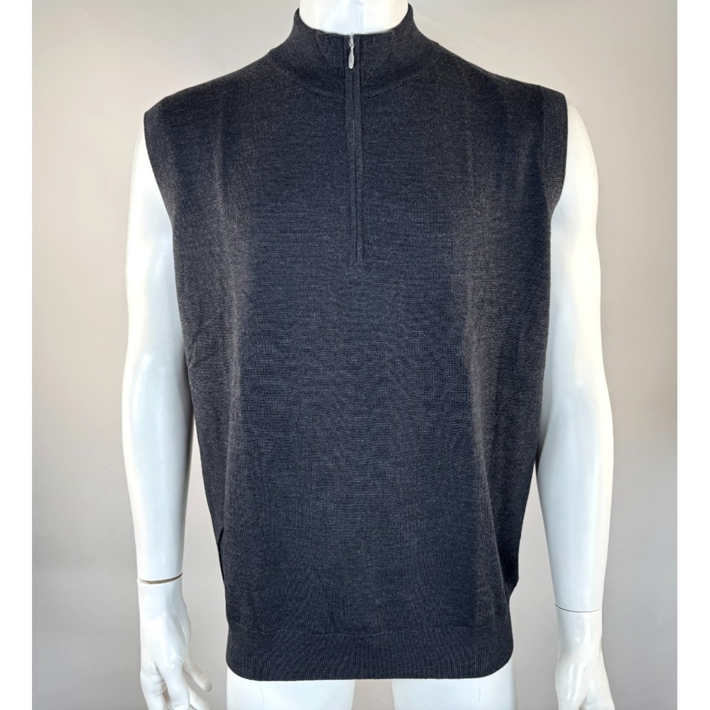 Full Turn Direct Golf Performance Merino Wool Vest Men XL NWT Lined Sleeveless